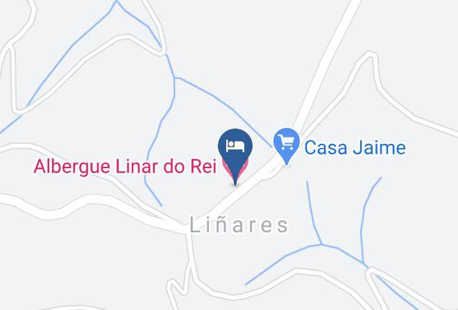 Lugo - Albergue Linar Do Rei Maps