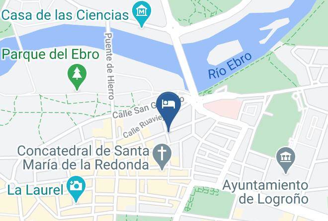 La Rioja - Albergue Logrono Centro Maps