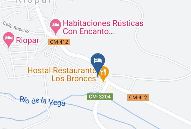 Albacete - Albergue Los Chorros Maps