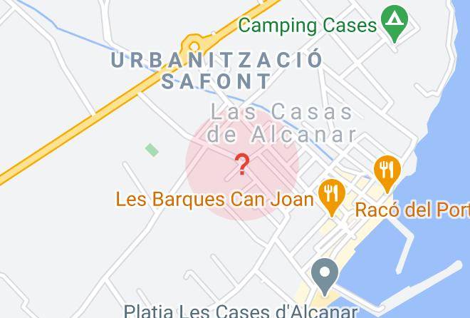 Tarragona - Albergue Los Josepets Les Cases D'alcanar Tarragona Maps