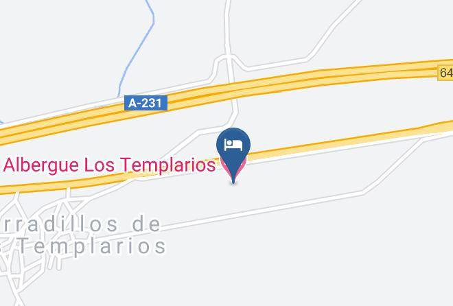 Palencia - Albergue Los Templarios Maps