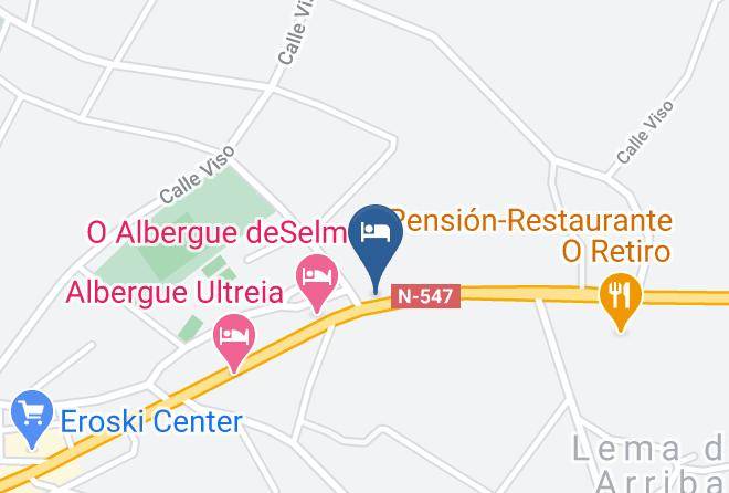 Auna - Albergue Los Tres Abetos Maps