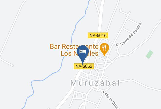 Navarra - Albergue Mendizabal En Muruzabal Maps