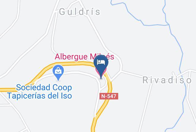 Auna - Albergue Milpes Maps
