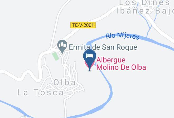 Albergue Molino De Olba Map