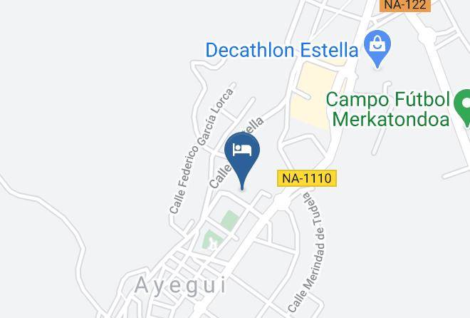 Navarra - Albergue Municipal San Cipriano Maps
