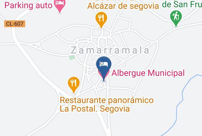Segovia - Albergue Municipal Maps