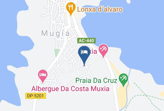 Auna - Albergue Muxia Maps