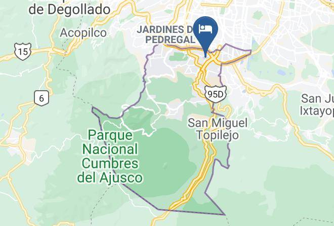 Tlalpan - Albergue Nuestra Senora De Lourdes Maps
