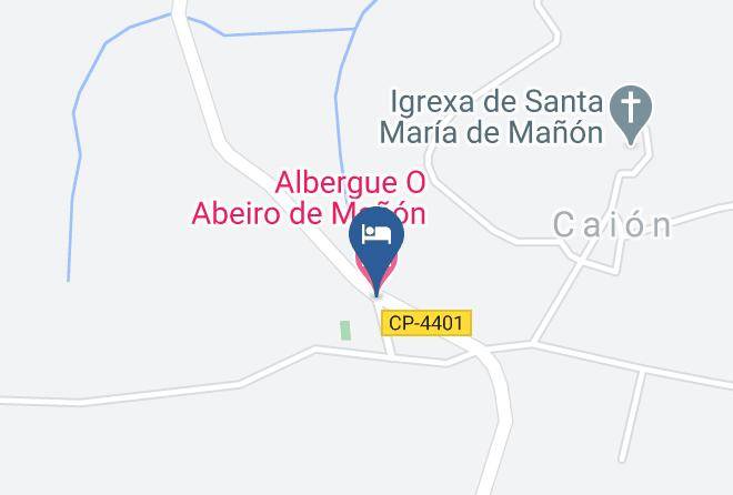 Albergue O Abeiro De Manon Map