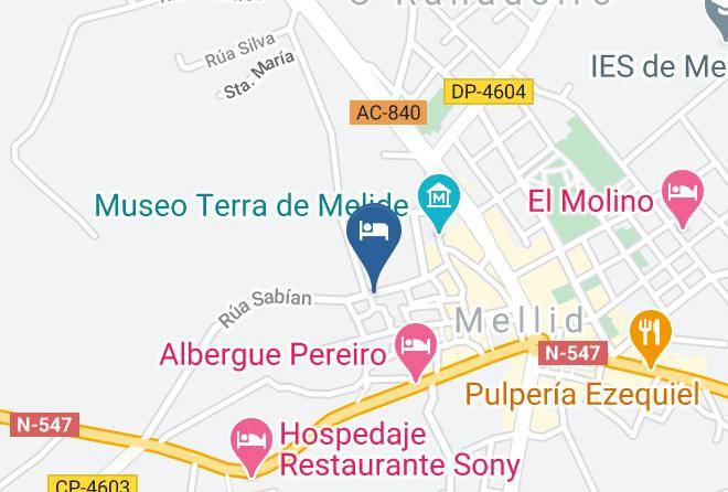 Auna - Albergue O Apalpador Maps