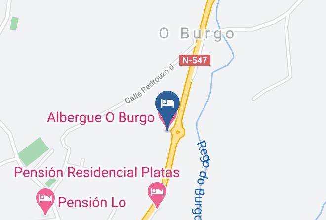Auna - Albergue O Burgo Maps