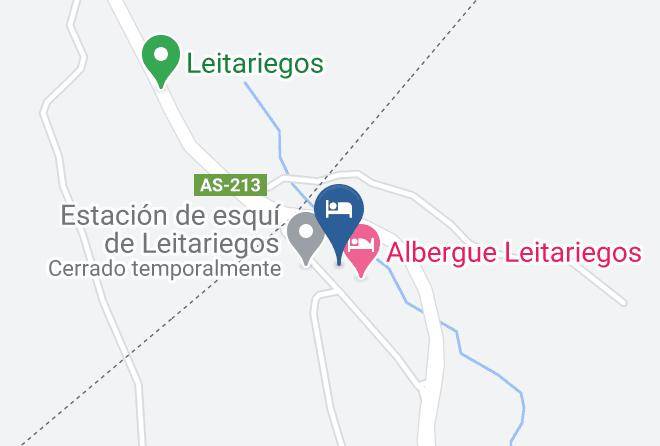 Leon - Albergue Octavio Alvarez Carballo Maps