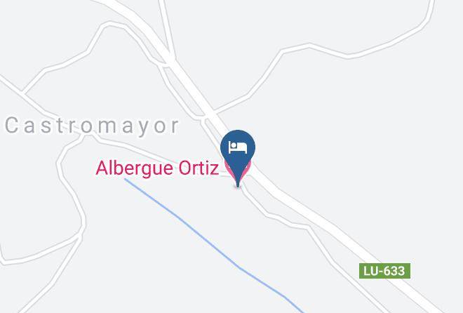 Lugo - Albergue Ortiz Maps