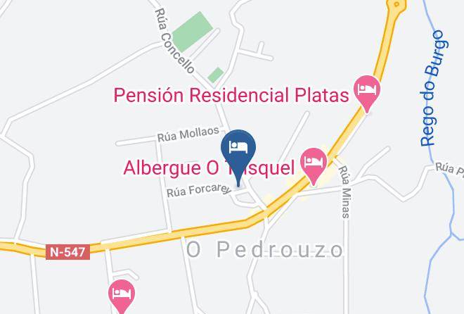 Auna - Albergue Otero Maps