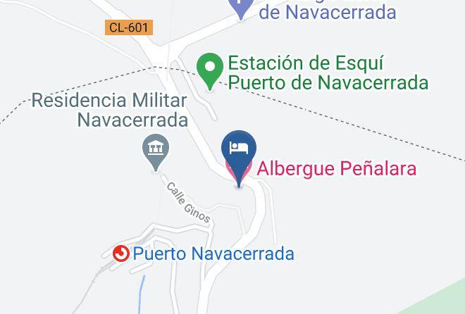 Madrid - Albergue Penalara Maps