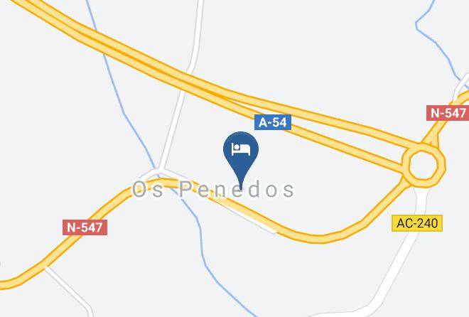 Auna - Albergue Pension Camino Das Ocas Maps