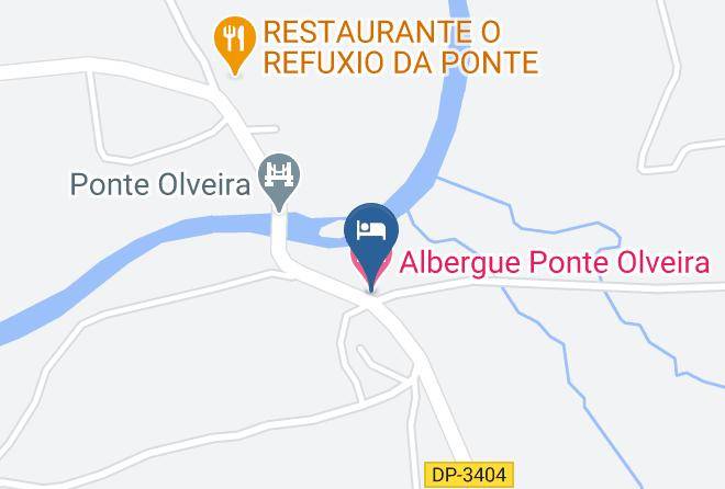 Auna - Albergue Ponte Olveira Maps