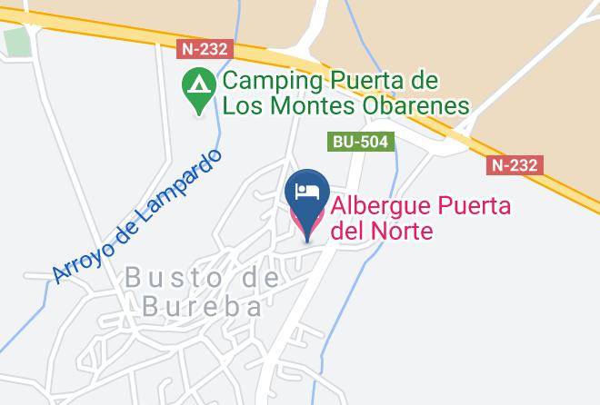 Burgos - Albergue Puerta Del Norte Maps