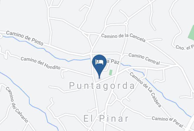 Santa Cruz De Tenerife - Albergue Puntagorda Maps