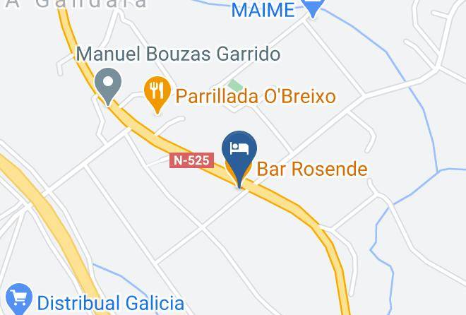 Auna - Albergue Reina Lupa Maps