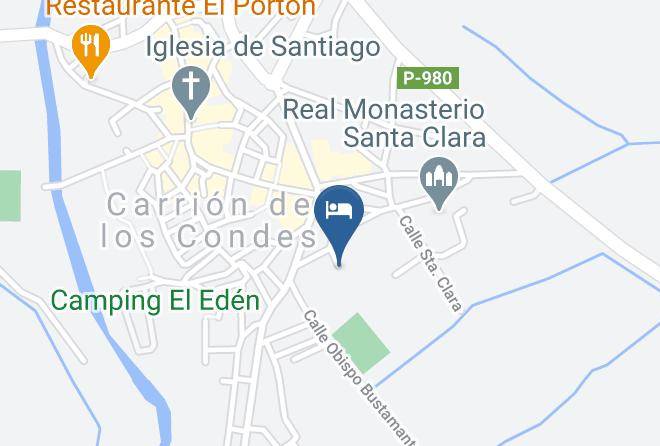 Palencia - Albergue Rio Carrion Maps