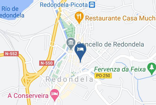 Pontevedra - Albergue Rosa D'abreu Maps