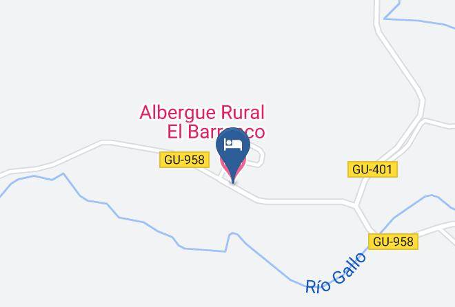 Guadalajara - Albergue Rural El Barranco Maps