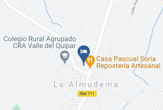 Murcia - Albergue Rural La Almudema Maps