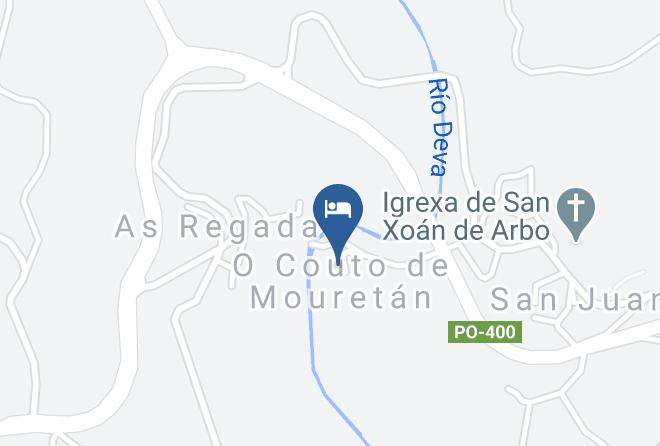 Pontevedra - Albergue Rural O Coto Maps