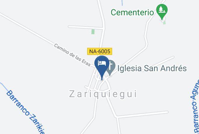 Navarra - Albergue San Andres Maps