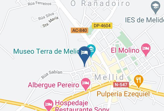 Auna - Albergue San Anton Maps