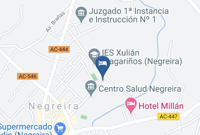 Auna - Albergue San Jose Maps