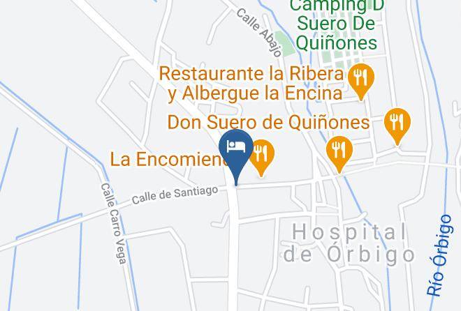 Leon - Albergue San Miguel Maps