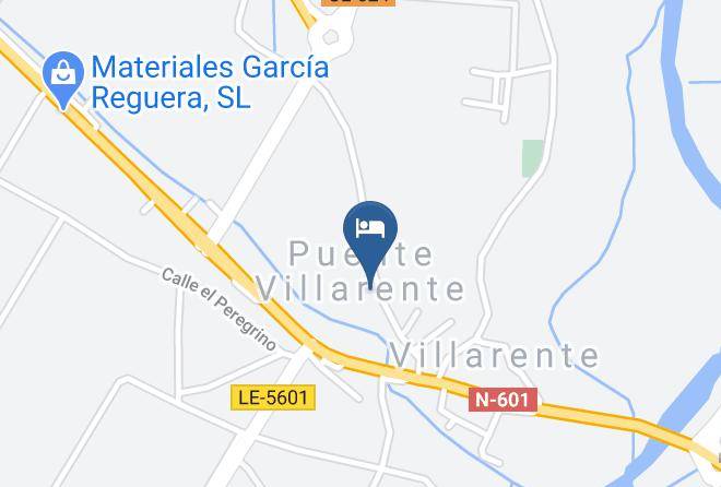 Albergue San Pelayo Map