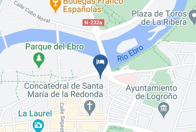 Albergue Santiago Apostol Map