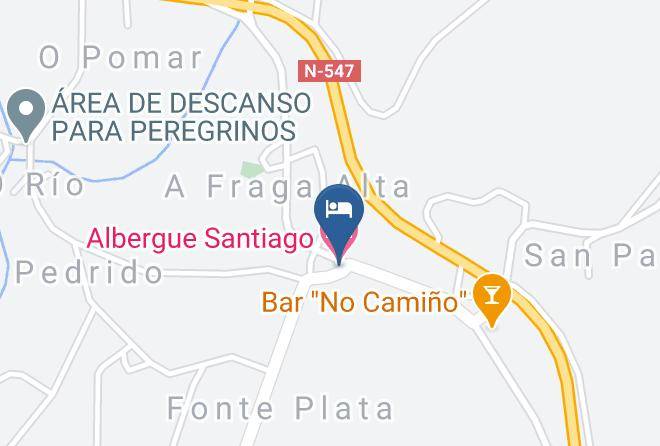 Auna - Albergue Santiago Maps