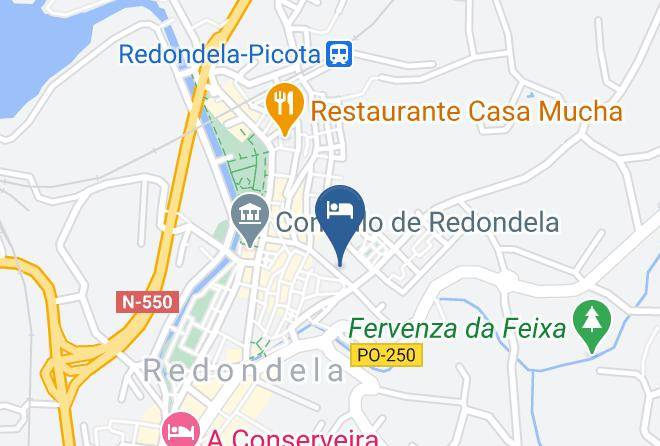 Pontevedra - Albergue Santiago De Redondela Maps