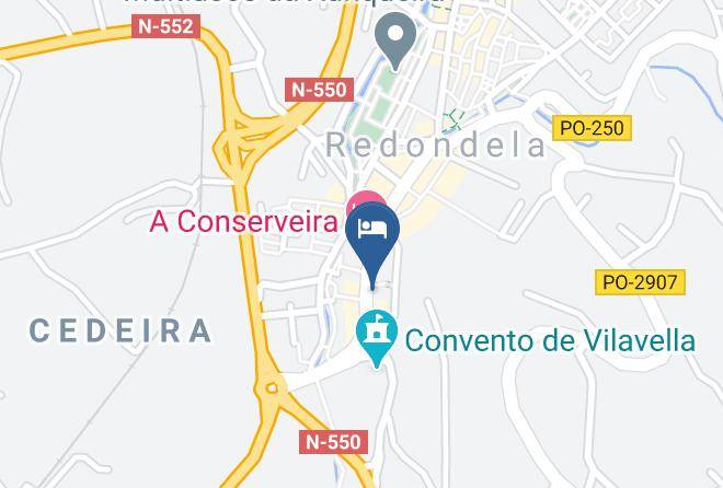 Pontevedra - Albergue Santiago De Vilavella Maps