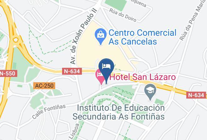 Auna - Albergue Santo Santiago Maps