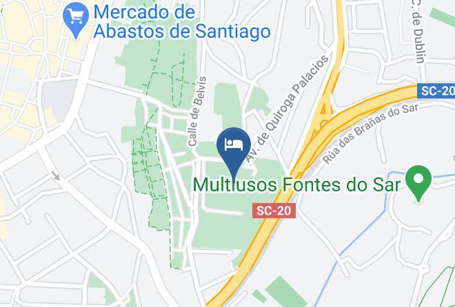 Auna - Albergue Seminario Menor Maps