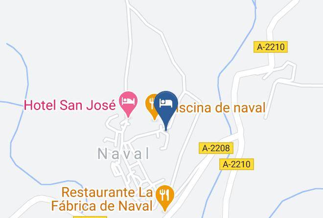 Huesca - Albergue Sierra De Arbe Maps
