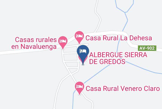 Avila - Albergue Sierra De Gredos Maps