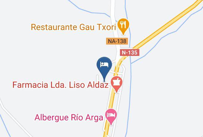 Albergue Suseia The Pilgrim's Home Map