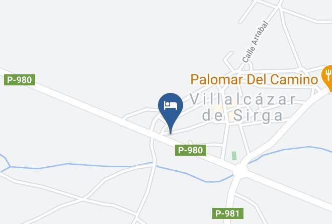 Palencia - Albergue Tasca Don Camino Maps