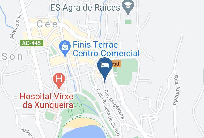 Auna - Albergue Tequeron Maps