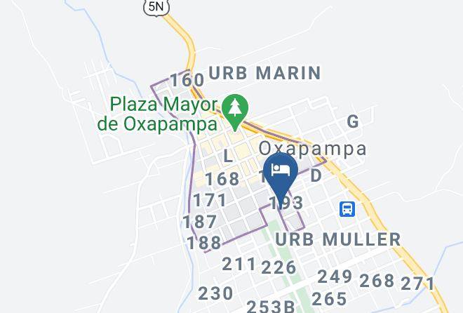Oxapampa - Albergue Turistico Bottger Maps