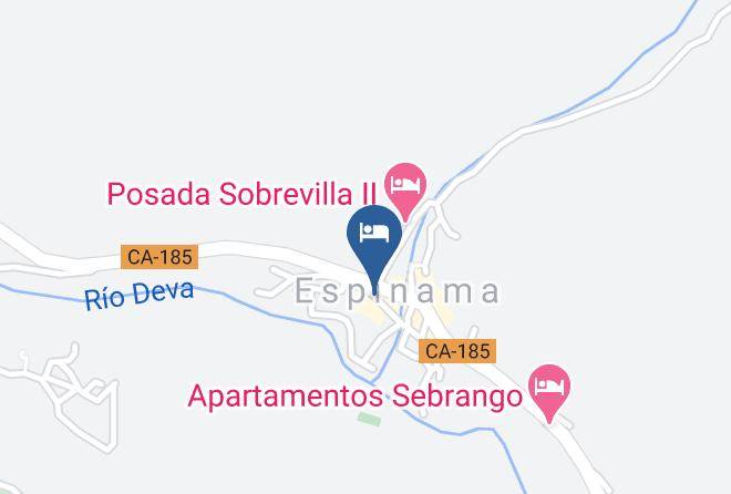 Camaleno - Albergue Turistico Briz Maps