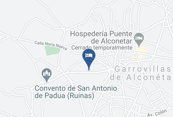 Caceres - Albergue Turistico La Higuera Maps
