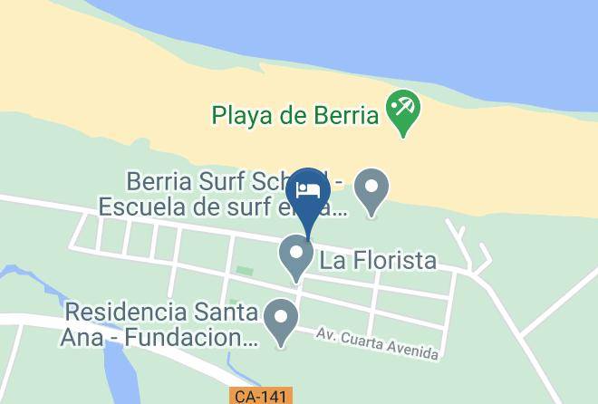 Santona Berria - Albergue Turistico Playa De Berria Maps